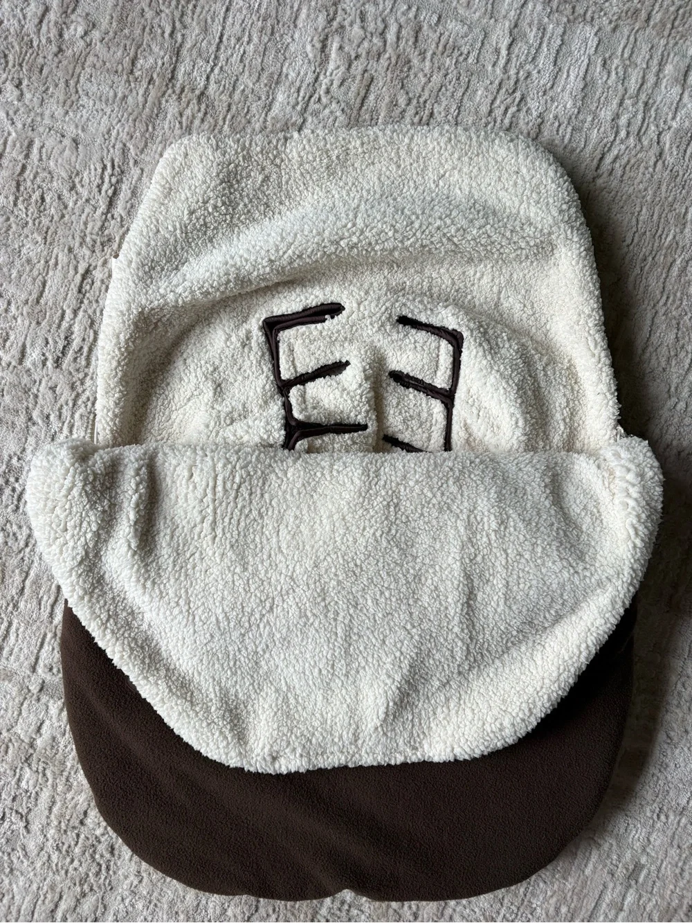 JJ Cole Brown Bundleme Carseat Cover